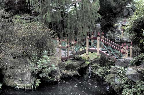 Chinese Bridge at Biddulph Grange Garden