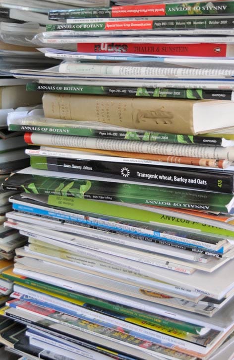 Books and Journals - current reading and for review