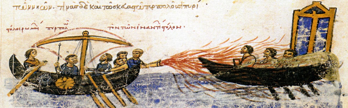 Image: From the Synopsis of Histories by John Skylitzes, 12th century.