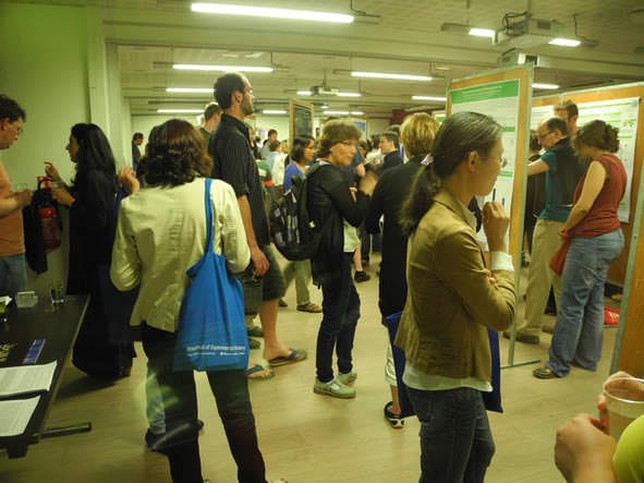 Should You Tweet Posters from a Conference?