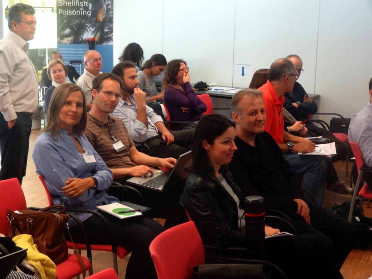 Audience for annual meeting