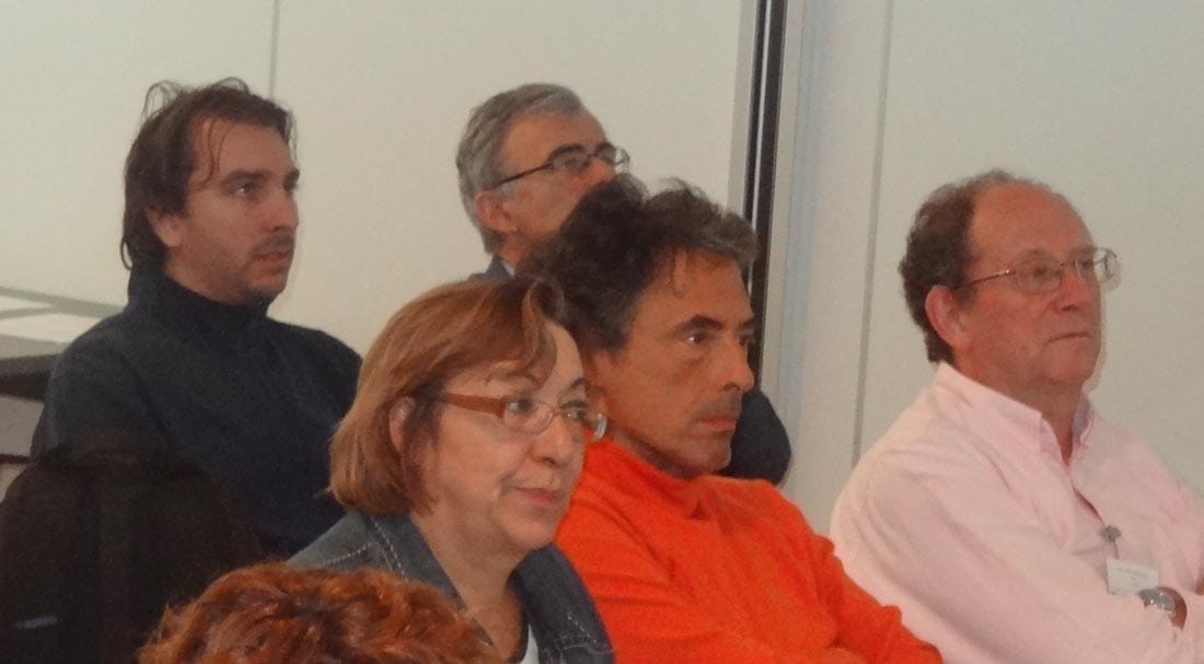 Marta Rodlan (Vice Chair of the Action), Jose Antonio Fernández Perez and Jean Marie Thiercelin: key people in saffronomics