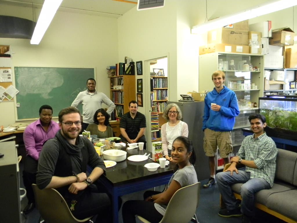 The lab at Dalhousie. 
