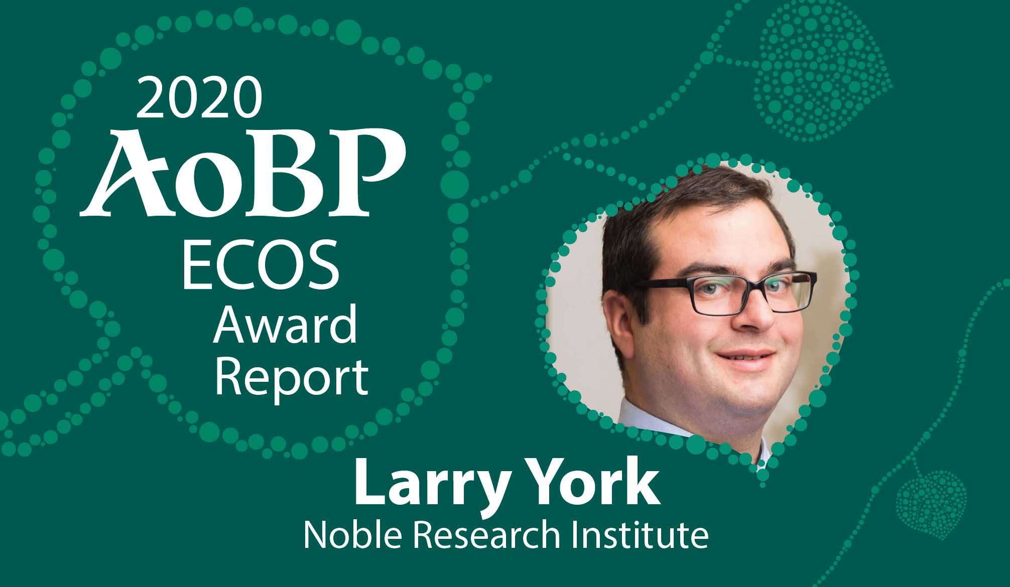 AoBP ECOS Awardee Larry York