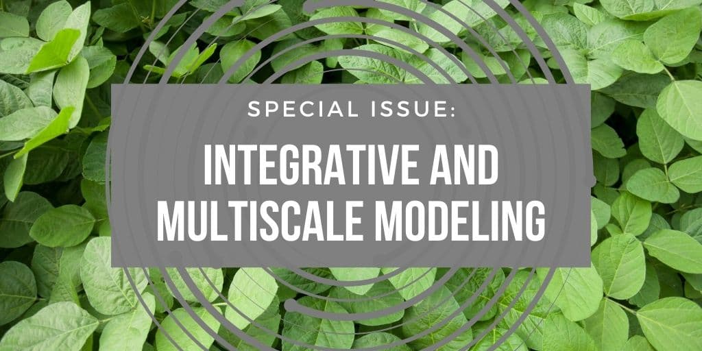 A banner reading "Special issue: Integrative and Multiscale Modeling"