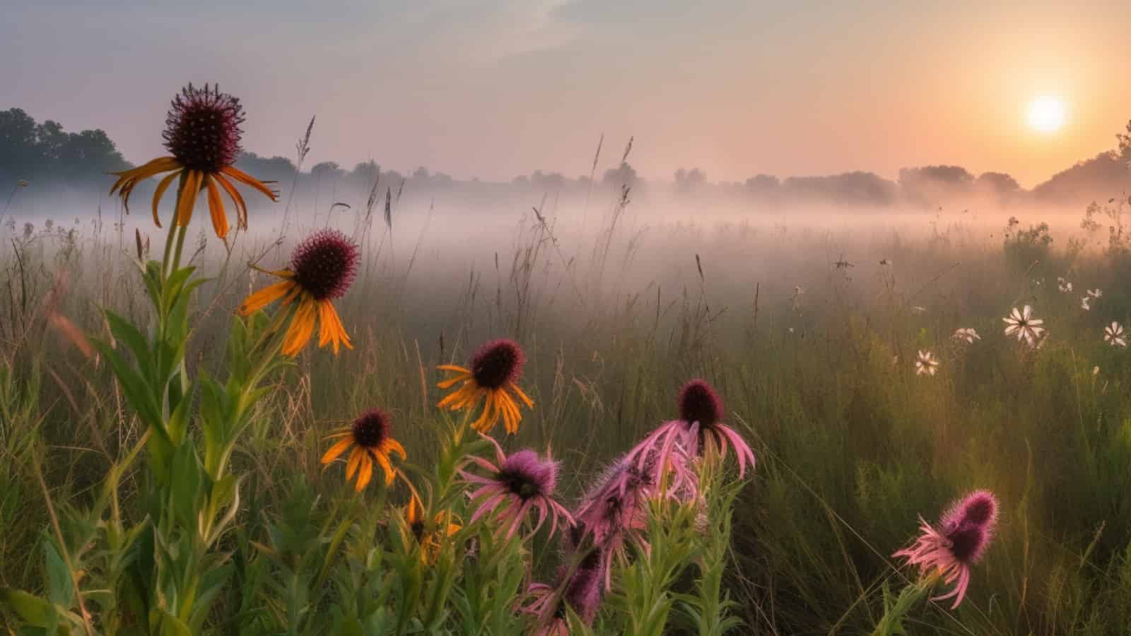 Wildfires Stimulate Flower Power in Prairie Plants