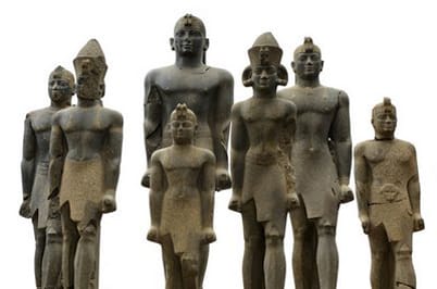 Nubian Pharaohs Image: Wikimedia Commons.