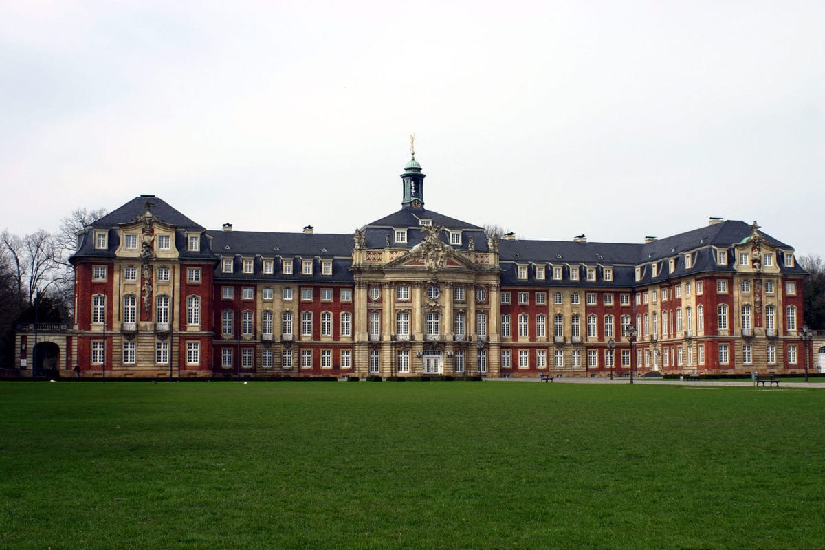 Main administration building of WWU Münster.