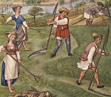 Image: ‘June’, from Il Breviario Grimani. Anonymous, circa 1510.