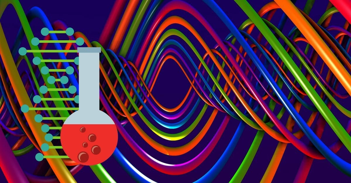 An abstract attempt to illustrate genomics