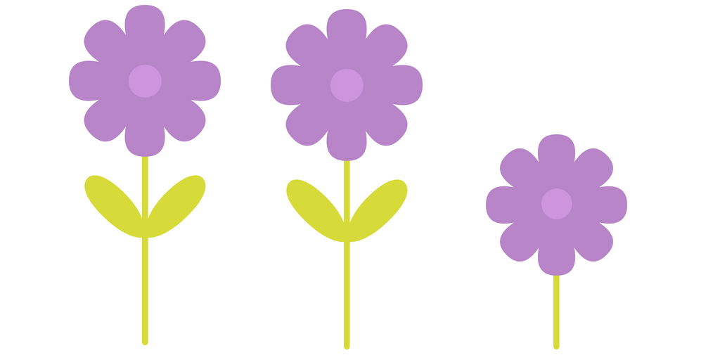 An attempt to show flower timing problems.