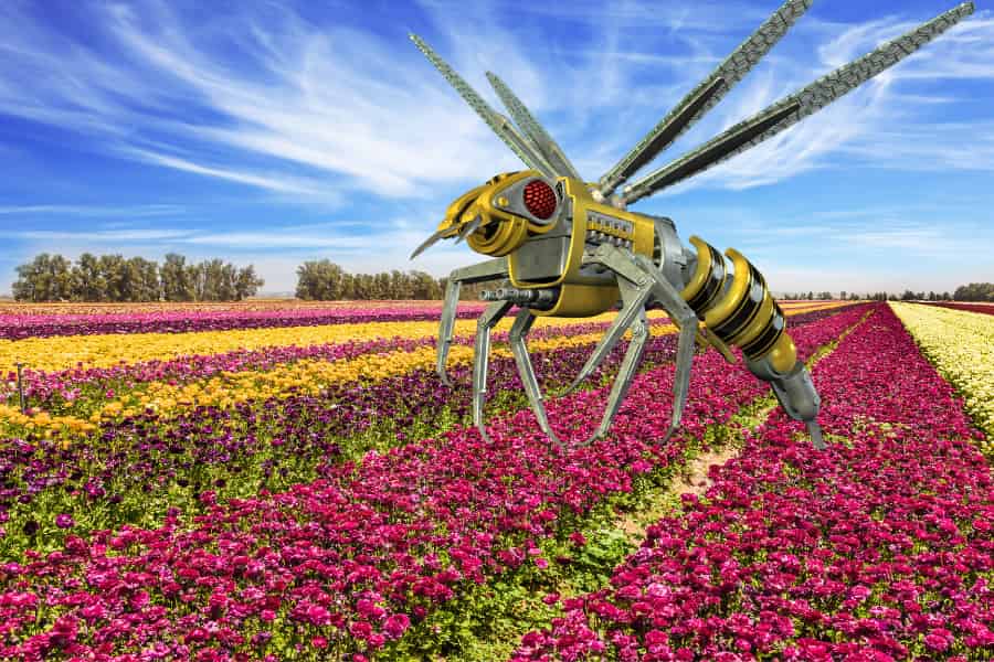 Computer simulation highlights the importance of pollinator diversity