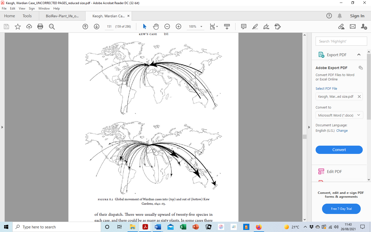 Dr Ward and the case of the globe-trotting plants…