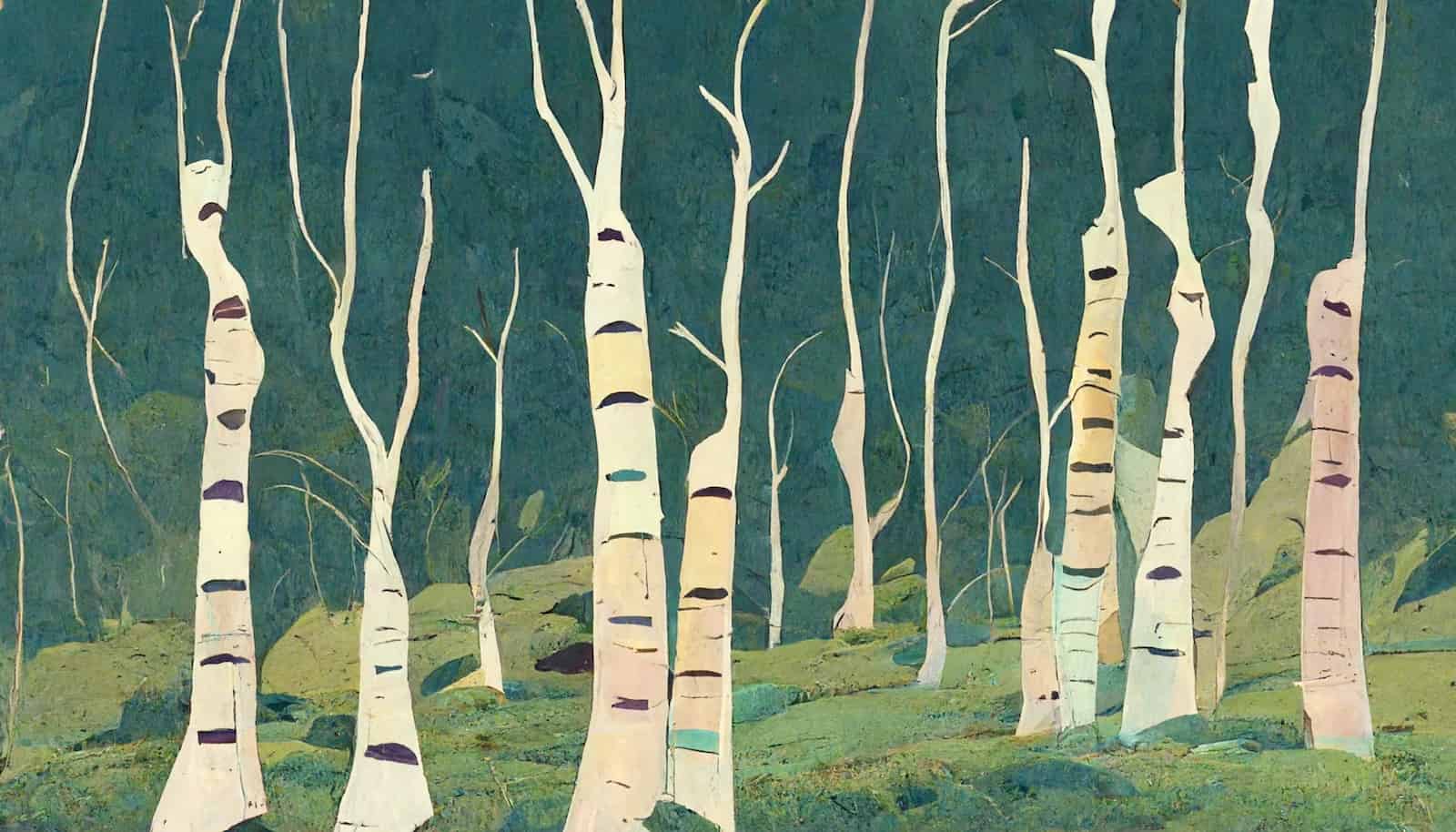 When Birches Become Wasps