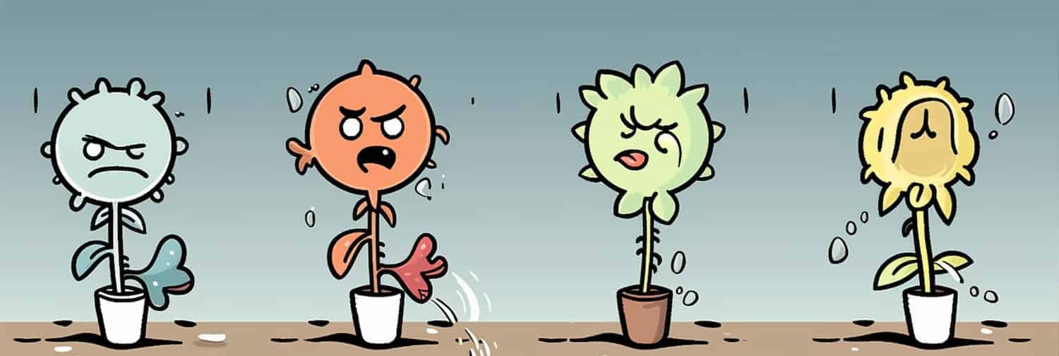 Plants under pressure: activation of stress hormones