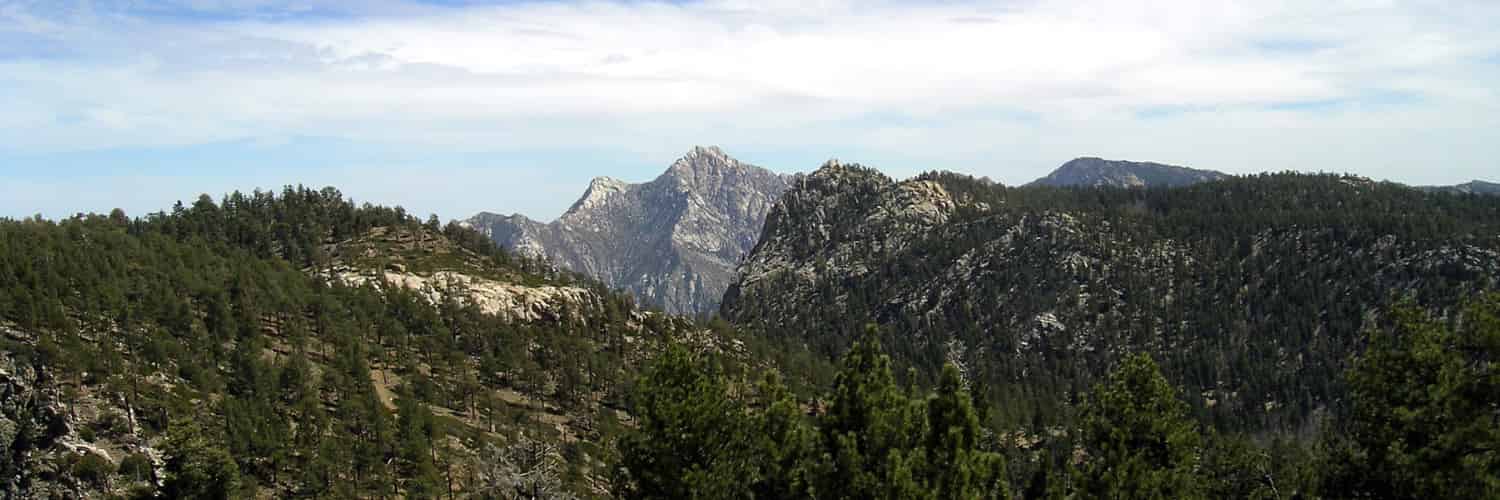 Sierra San Pedro Mártir and Devils Peak, Southern Baja California, Mexico