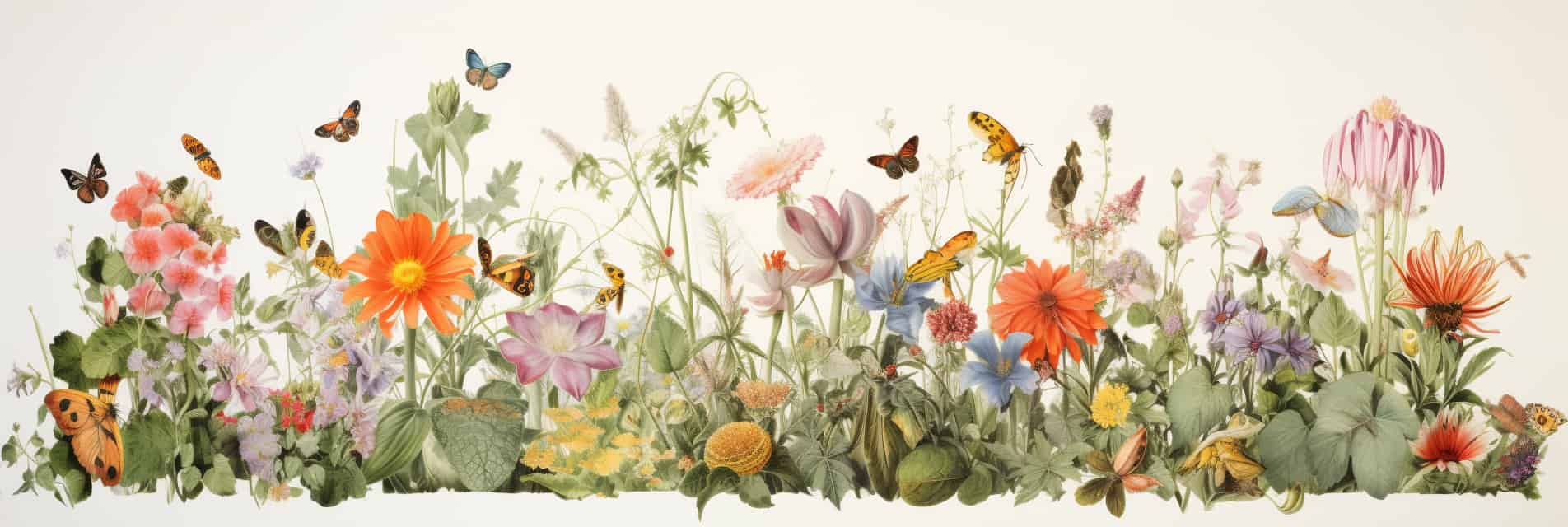 Computer-generated flowers attract digital pollinators.