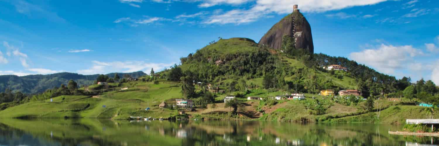 El Penol inselberg in Colombia.